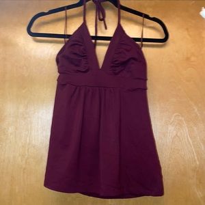 Susana Monaco Halter Maroon Small